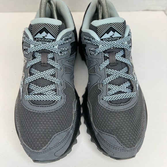 Saucony Excursion TR 14 Trail Running Shoes Sz 6.5 Wide Womens Gray S10585-27 - Picture 2 of 15